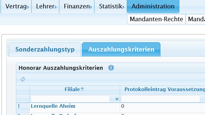 COCKPIT Verwaltungssoftware für Nachhilfeschulen - passgenau über umfangreiche Parametersteuerung